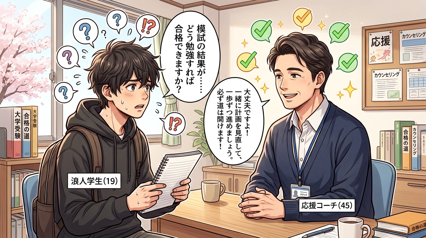 大手予備校とアガルート学習コーチングの費用比較
